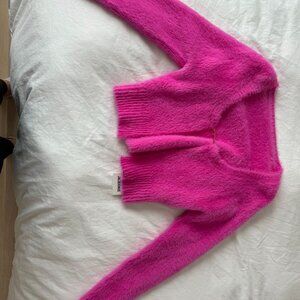 Jacquemus fuzzy sweater cardigan